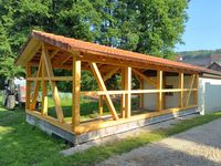 Bauprojekt Holzlege in Wei&szlig;enohe